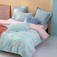 MERCURY 水星家纺 床上四件套纯棉床上用品被套床单枕套双人全棉被罩套件