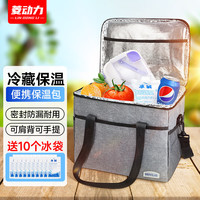 菱动力保温箱饭盒袋冰袋冷藏包母乳储奶背送奶保药品冷保鲜包房车用品