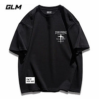 百亿补贴：GLM 森马集团品牌GLM美式纯棉短袖t恤男夏季新款ins潮牌宽松休闲体恤