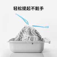 小佩智能猫厕所垃圾袋可降解 猫便收集收纳袋环保拾便袋20支