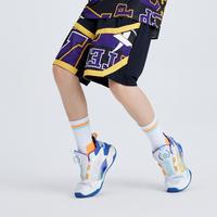 特步 XTEP【吸湿速干】儿童春夏针织中裤男中大童户外休闲运动裤