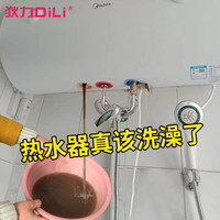狄力(DiLi)电热水器清洗剂燃气热水器除垢器免拆工具水壶内胆强力除垢清洗剂 热水器除垢剂600g 2瓶装