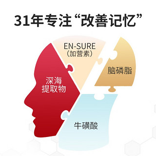 生命一号60支装口服液改善记忆力促进生长发育儿童青少年成人中老年补习用脑黄金DHA提高调节免疫力 1盒(60支营养液 240粒营养丸) +1瓶生物钙