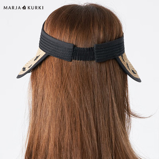 玛丽亚.古琦（玛丽亚古琦 MARJA KURKI）休闲遮阳帽女防晒帽夏季太阳帽空顶帽 黄色