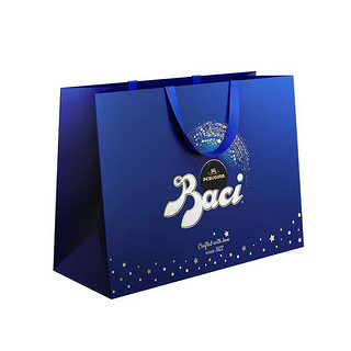 Baci 芭喜 芭绮（Baci）巧克力礼盒配套礼袋 经典蓝色礼袋