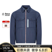 保罗史密斯(paulsmith)男士PS常规版多口袋拉链夹克外套上衣海军蓝S
