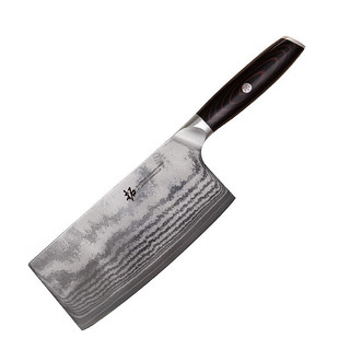 tuoknife 拓 鲲鹏系列 大马士革钢菜刀 7寸 刃长17.8cm