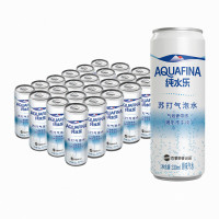 移动端、京东百亿补贴：pepsi 百事 可乐纯水乐 AQUAFINA 纯水乐苏打气泡水（汽水）330ml *24听
