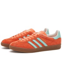 adidas 阿迪达斯 Gazelle Indoor 休闲运动鞋 橘&薄荷绿拼色