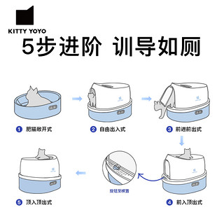 KittyYoyo全封闭猫砂盆超大号隔臭幼猫防带砂猫屎盆猫厕所成长式