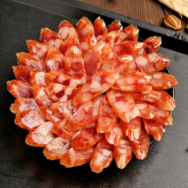 黔五福喜福香肠500g*5包贵州特产广式腊肠腊味煲仔饭广味甜肠