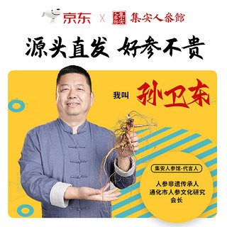 水长东红参片 无糖红参切片 长白山人参制作 泡茶泡水用 100g大片1.8-2.0cm