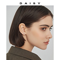 88VIP：Daisy dream 999纯银简约豆豆耳环女2024年新款养耳洞耳钉耳钩高级感耳圈耳饰