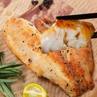 国联芊芊鱼排90g/袋低脂高蛋白质冷冻半成品罗非鱼排去骨刺