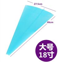 裱花袋烘焙家用一次性加厚挤奶油曲奇蛋糕婴儿宝宝辅食溶豆挤袋 防爆硅胶裱花袋加大号