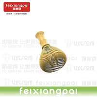 vxesom日本茶道点茶竹茶筅日式抹茶刷子套装茶具配件百本立零配茶碗工具 ABS百本立黄