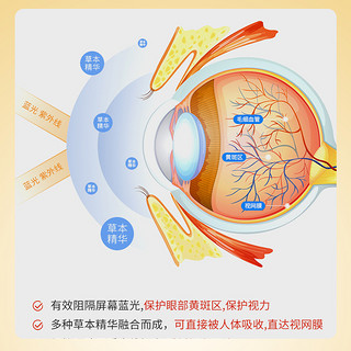 葵花叶黄素护眼贴30贴缓解眼疲劳眼干涩儿童成人保护视力冷敷贴