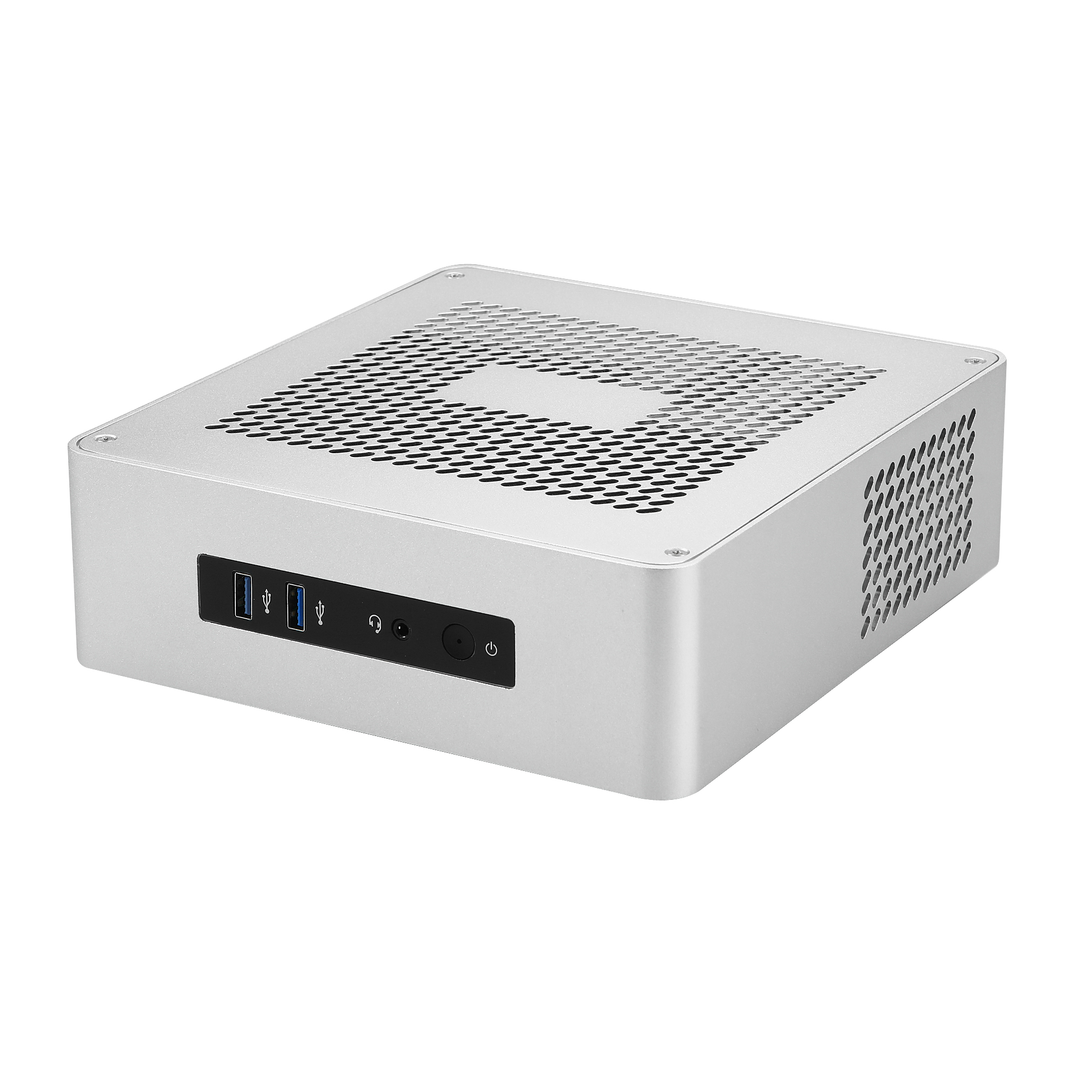 SKTC 铝机箱TA65小机箱6.5cm台式迷你TA80小主机USB3.0