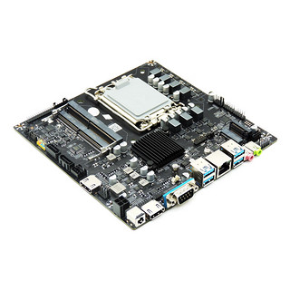 观注 VIEWNOTE H610 M4Thin ITX主板支持1700针12代13代HDMI/LVDS/DP输出工控板 H610M4(HDMI+LVDS+COM)