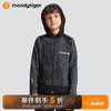 moodytiger男童外套春秋季连帽拉链速干柔软拼接中大儿童运动风衣上装 光幻