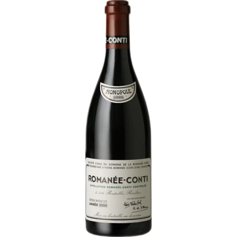 罗曼尼康帝Romanee-Conti DRC罗曼尼康帝酒庄 勃艮第鼎级名庄 法国 红酒 康帝特级园2000单支预定