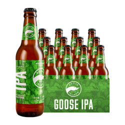 GOOSE ISLAND 鹅岛 IPA 淡色艾尔啤酒 355ml*12瓶装