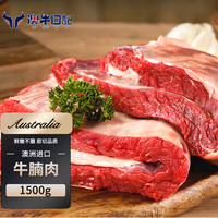 澳牛日记谷饲牛腩肉1.5kg 品质原切整块 烧烤火锅牛肉生鲜食材炖煮 牛腩肉 1500g