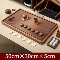 悟土 德国电木茶盘32支家用高端茶台海整块排水简约黄金料