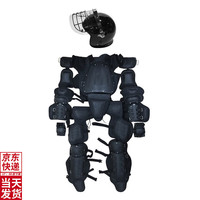丛林狐 单兵防护组件防暴盔甲服保安装备器材战术背心硬质 防暴铠甲套装