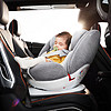 袋鼠爸爸星途汽车新生儿安全座椅儿童座椅0-36KG 0~12岁 安全座椅 爵士灰