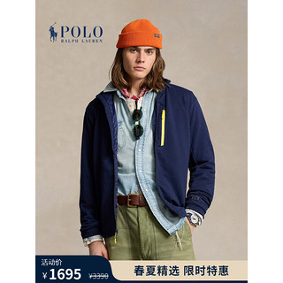 Polo Ralph Lauren 拉夫劳伦 RLX系列 男装 24年春修身版夹克RL17929 410-雅致深蓝色 M