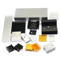 Risym 散热片路由CPU散热器散热块铝板型材铝鳍片合金固态硬盘m.2马甲m2