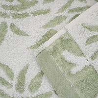 九木传盛 竹纤维加厚吸水大浴巾  家用浴巾70*140cm 1条装 绿色 200g