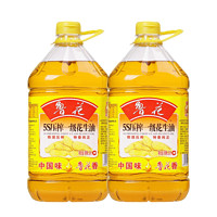 luhua 鲁花 食用油 5s压榨一级花生油 5L*2