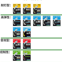 YONEX 尤尼克斯 羽毛球线XB63拉线yy网线羽线BG65TI耐打BG95线BG80P