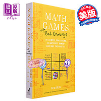预售 欢乐数学游戏 英文原版 Math Games with Bad Drawings 75 1/4 Simple Challenging Go Anywhere Games Ben Orlin【中商原版?