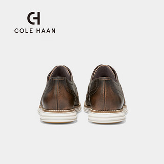 colehaan/歌涵男鞋牛津鞋春季布洛克雕花正装皮鞋C36877 深棕色-C36877 40