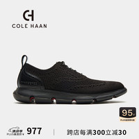 colehaan/歌涵 男士牛津鞋 春夏网面针织轻便舒适缓震软底休闲鞋C35744 黑色-C35744 41.5