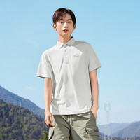 361°361速干POLO衫男2024夏季户外防晒翻领短袖男士透气轻薄短T恤