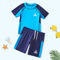 儿童泳衣男童分体防晒速干中大童泳装男孩泳衣泳裤
