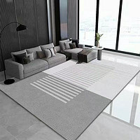 KAYE 地毯客厅茶几沙发毯子大尺寸卧室房间轻奢简约高级满铺家用床边毯 FS-T160 120x160 cm