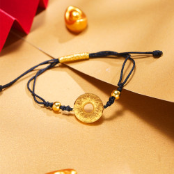 老庙黄金足金吊坠平安扣357g021156461810000