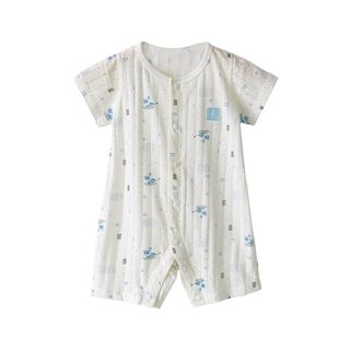 【清仓】童泰婴儿连体衣夏季新生儿衣服连体衣短袖宝宝连体衣夏季