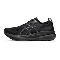 ASICS 亚瑟士 Gel-Kayano 31 稳定支撑 男子缓震跑鞋 1011B867-001 黑色/黑色 45