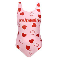 BALNEAIRE 范德安 女童连体三角泳衣 粉红色 100