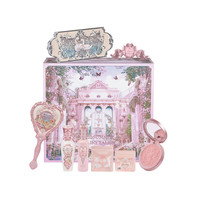 Flower Knows 花知晓 仲夏夜系列萤火情书礼盒 (成膜唇蜜#G03萤火虫 5ml+提亮遮瑕液#PK02小雪珍珠 6g+羊绒浮雕腮红#02莉莉水仙+天鹅芭蕾6色眼影#01白天鹅 6.5g)