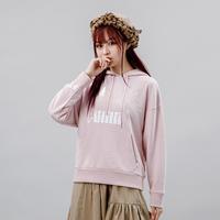 女款运动服舒适休闲跑步训练卫衣套头衫连帽卫衣短款卫衣