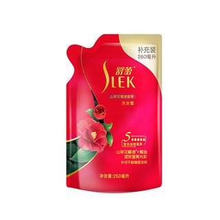 SLEK 舒蕾 山茶花焗油莹亮滋养毛发洗发水260ml补充装