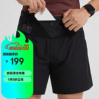 Flipbelt运动短裤男夏季速干透气舒适跑步裤腰包篮球裤 黑色 XS 