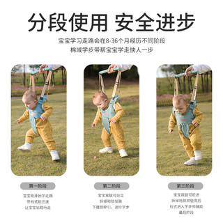 宝宝学步带婴幼儿辅助学走路站防勒护腰型防摔学步婴儿牵引绳
